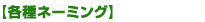 �y�e��l�[�~���O�z